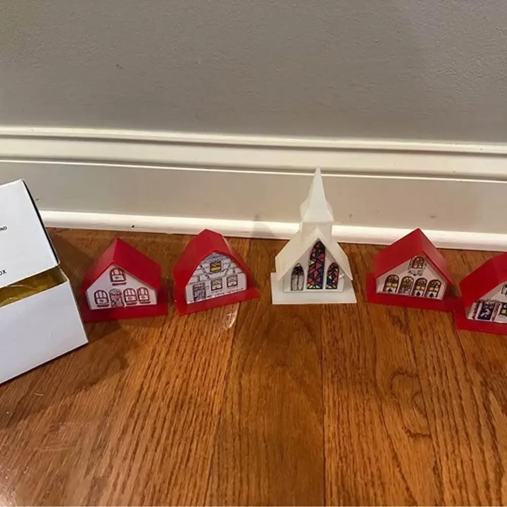 Tiny Town Christmas village